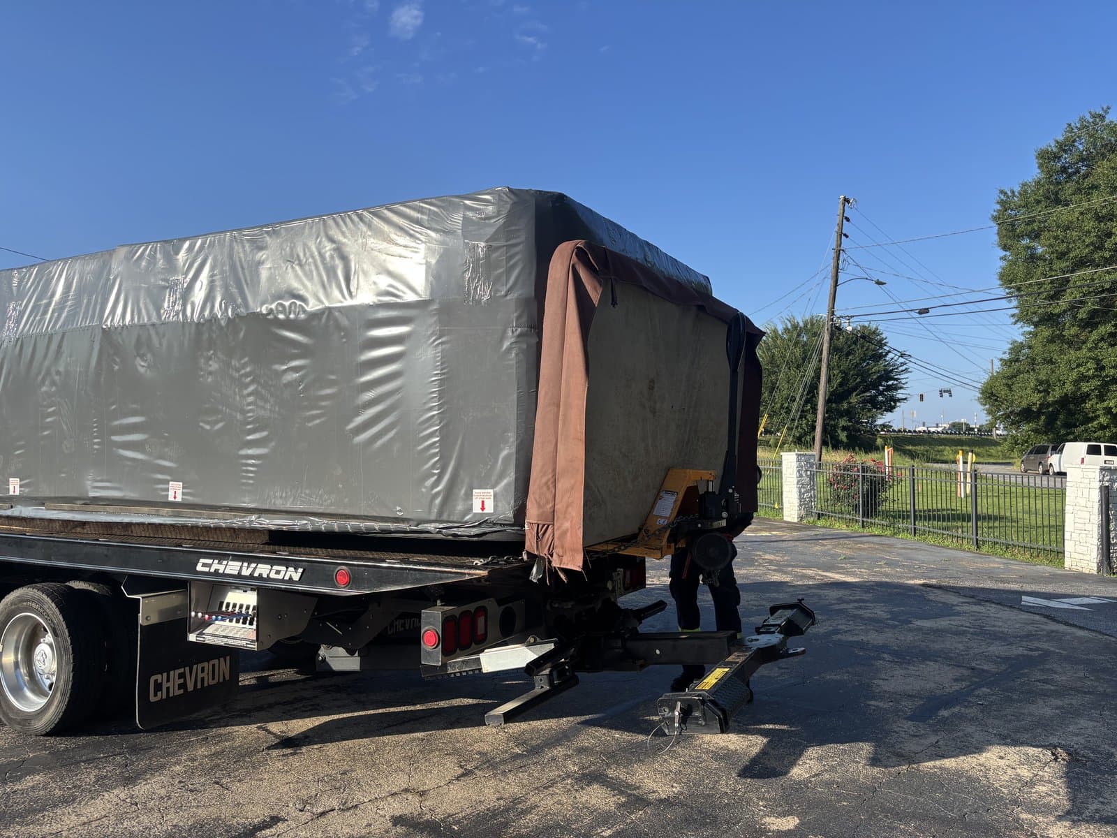 Platinum Hot Tub Movers job 3