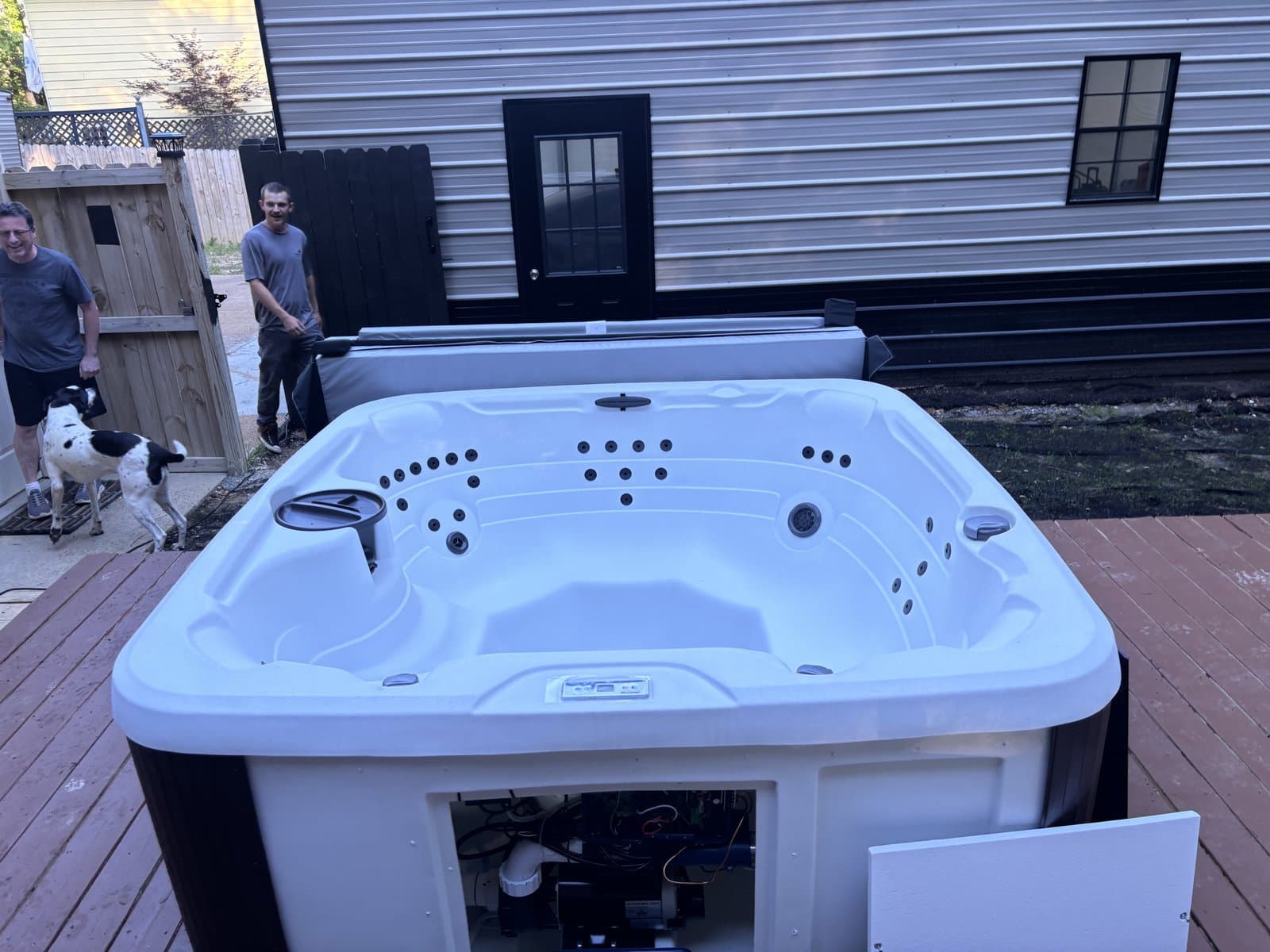 Platinum Hot Tub Movers job 6